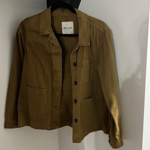 Camel Madewell utility jacket
